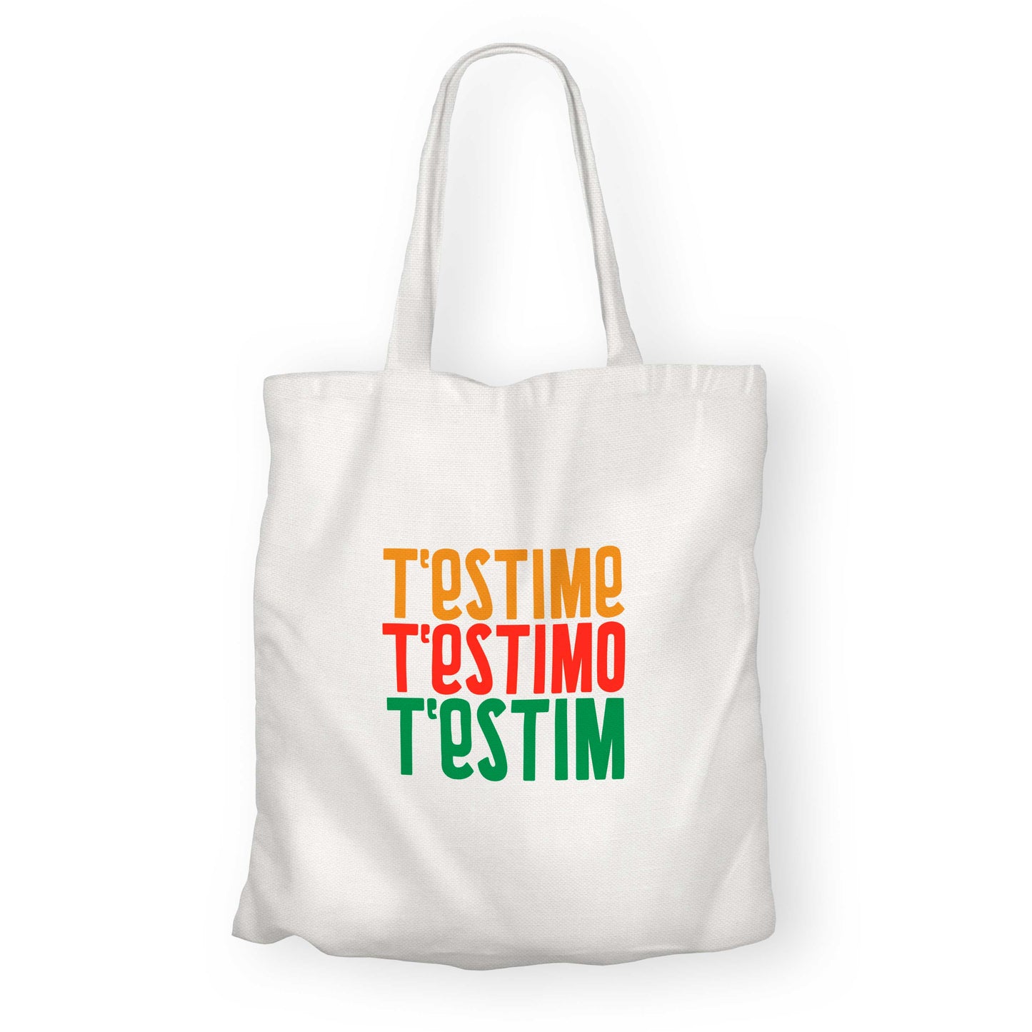 bossa de tela t'estime t'estimo t'estim