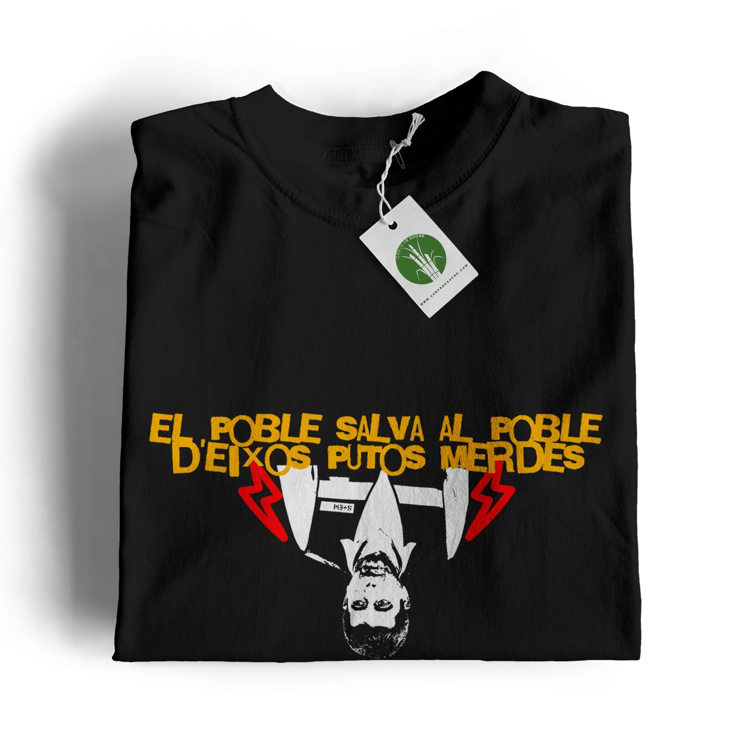Camiseta "El Poble salva al Poble" (Versión Fck Mazón)