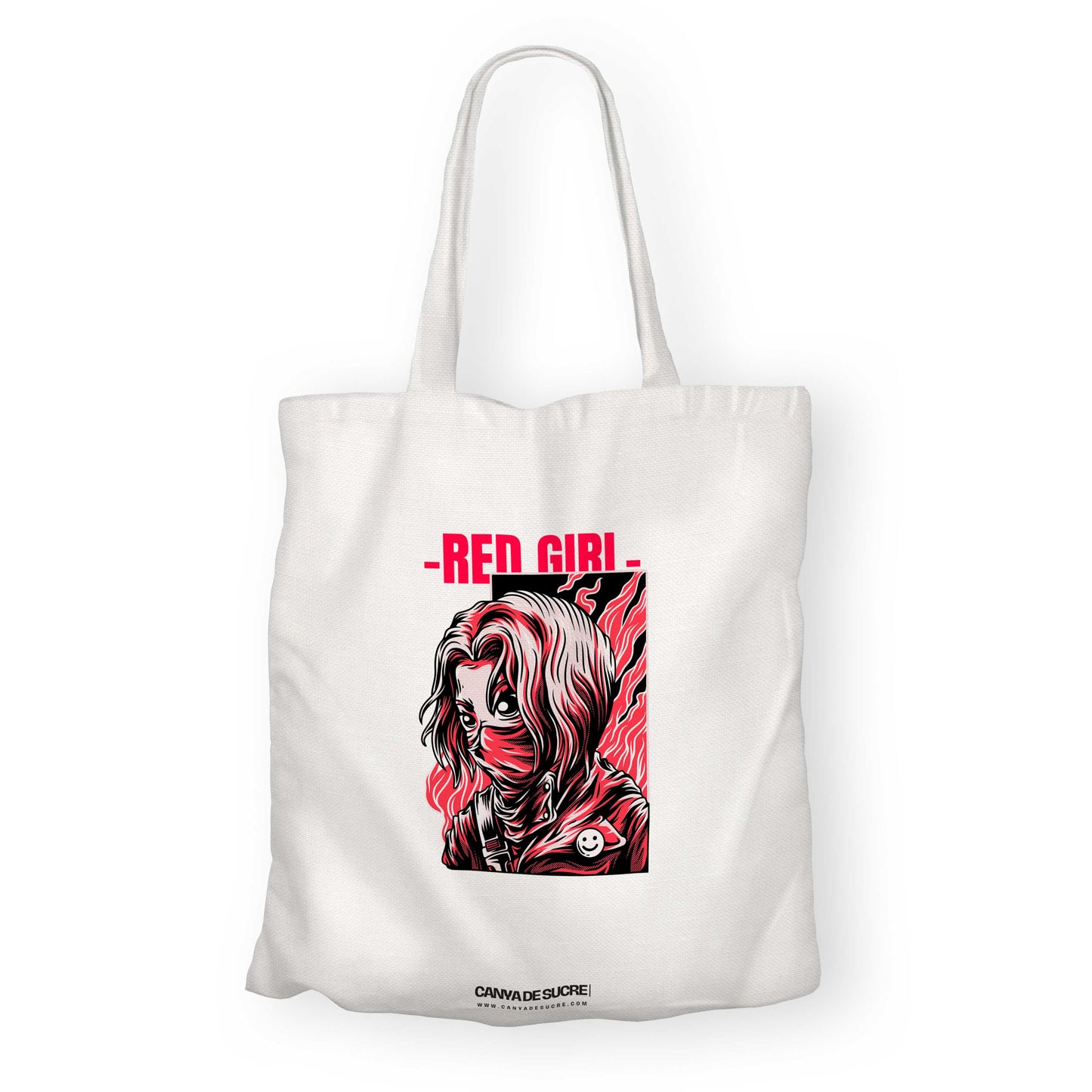 Tote bag "Red Girl"